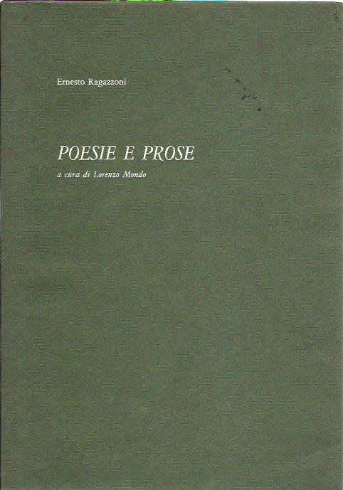 Poesie e prose