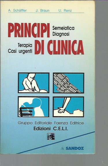 Principi di clinica,semeiotica,diagnosi,terapia,casi urgenti