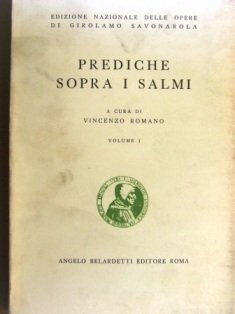 Prediche sopra i salmi. Volume I