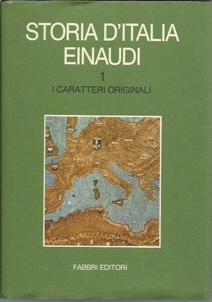 Storia d'Italia Einaudi 1 - I caratteri originali