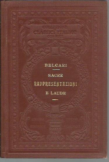 Sacre rappresentazioni e Laude