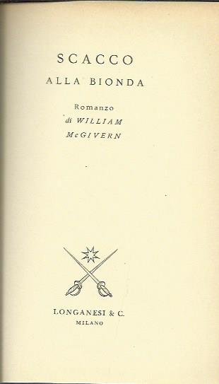Scacco alla bionda