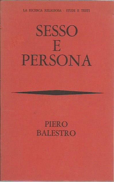 Sesso e persona