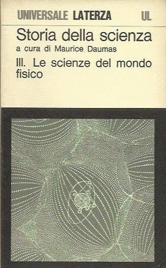 Storia della Scienza le scienze del mondo fisico