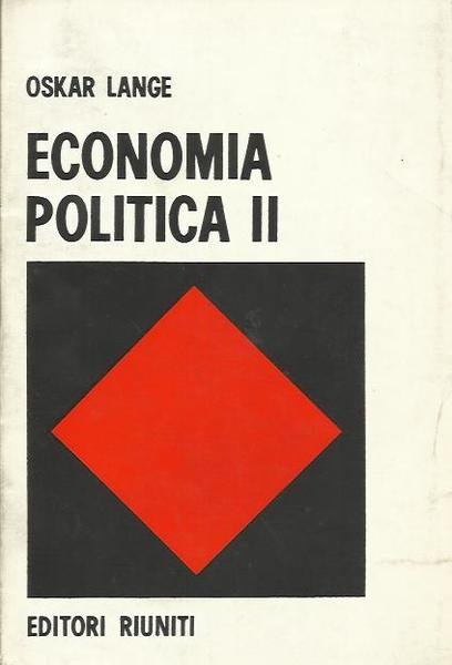 Economia politica II