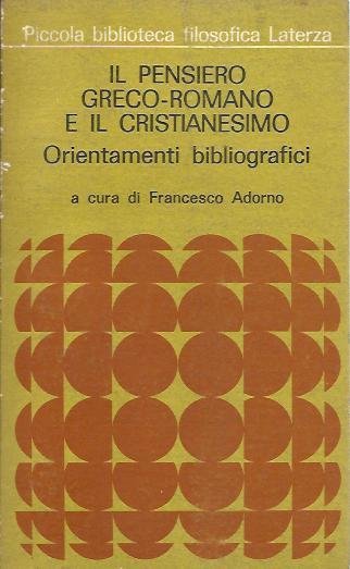 Pensiero greco-romano e il cristianesimo (Il)