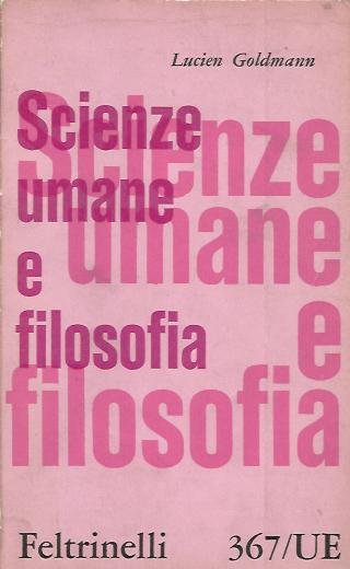 Scienze umane e filosofia