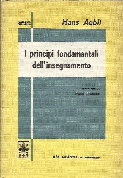 I principi fondamentali dell'insegnamento