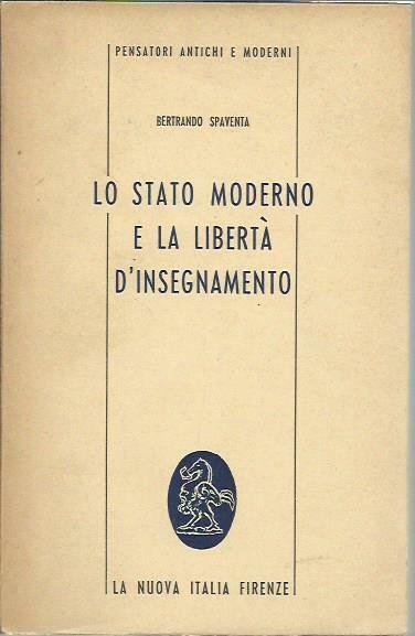 Lo stato moderno e la libertà d'insegnamento