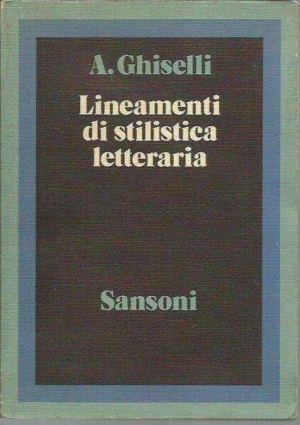 Lineamenti di stilistica letteraria