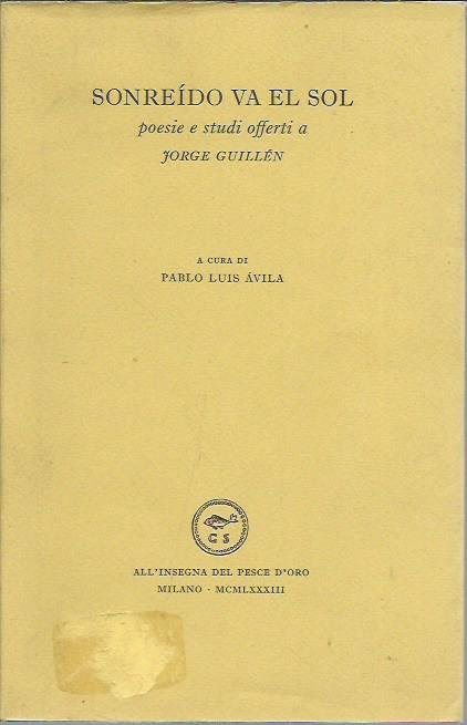 Sonreido va el sol - Poesie e studi offerti a …
