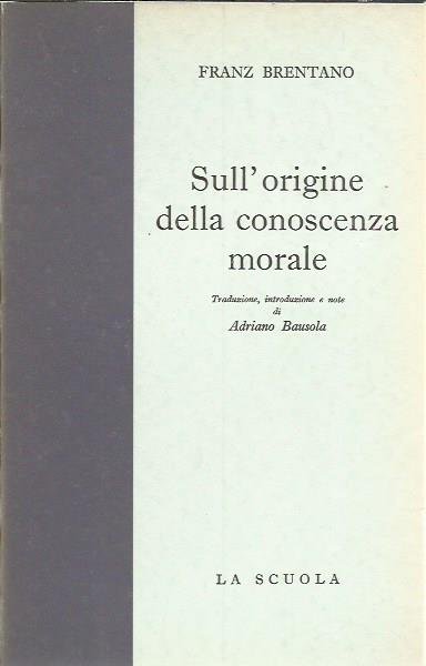 Sull'origine della conoscenza morale