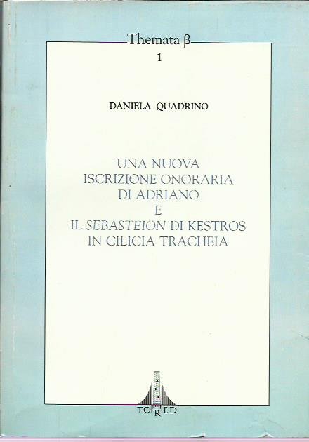 Una nuova iscrizione onoraria di Adriano e il «Sebasteion» di … | Immagine principale