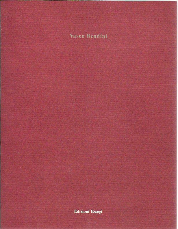 Vasco Bendini. Tempo come creazione