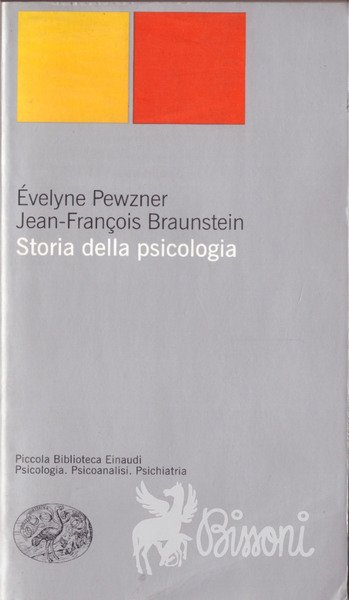 STORIA DELLA PSICOLOGIA