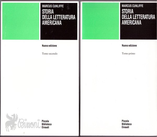 STORIA DELLA LETTERATURA AMERICANA (2 TOMI)