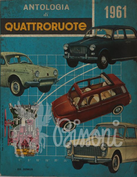 QUATTRORUOTE (RIVISTA) - ANNATA 1960