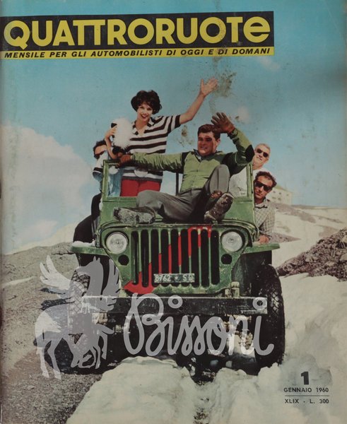 QUATTRORUOTE (RIVISTA) - ANNATA 1960