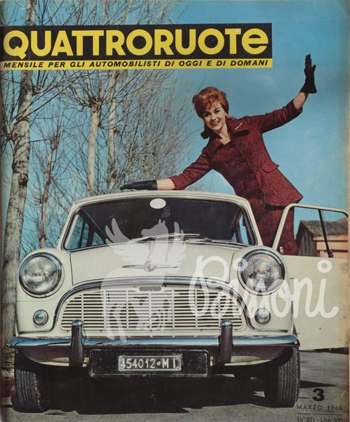 QUATTRORUOTE (RIVISTA) - ANNATA 1960