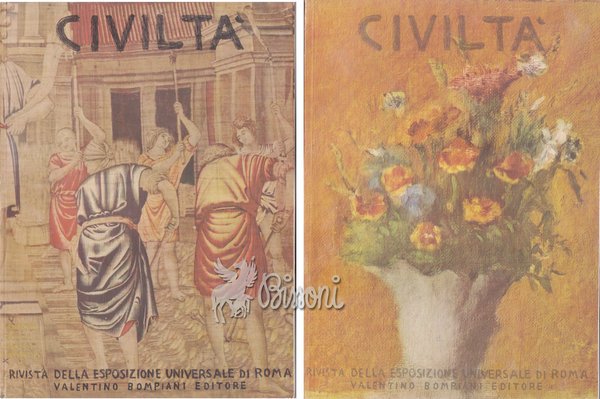 CIVILTÀ RIVISTA BIMESTRALE DELLA ESPOSIZIONE UNIVERSALE DI ROMA - VOLl. …