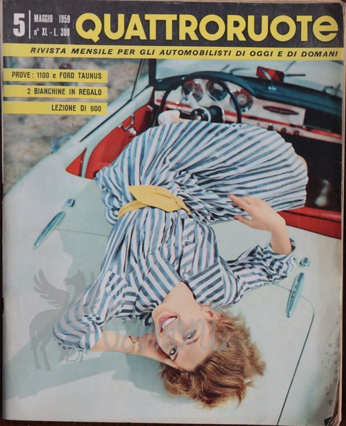 QUATTRORUOTE (RIVISTA) - ANNATA 1959