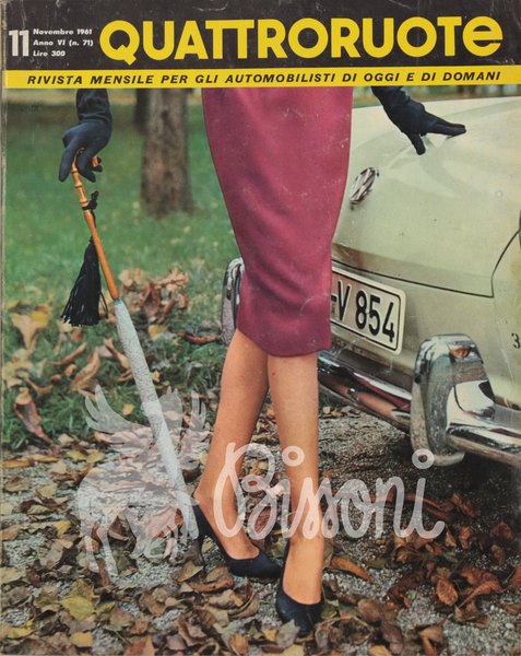 QUATTRORUOTE (RIVISTA) - ANNATA 1961