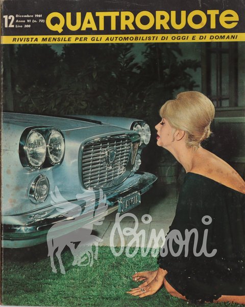 QUATTRORUOTE (RIVISTA) - ANNATA 1961