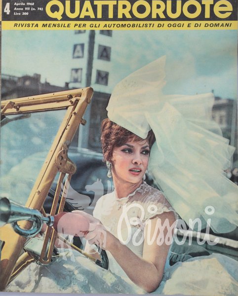 QUATTRORUOTE (RIVISTA) - ANNATA 1962