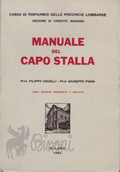 MANUALE DEL CAPO STALLA - 3^ EDIZIONE