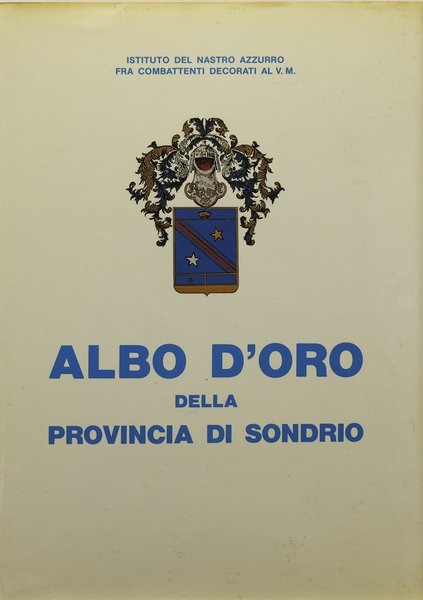 ALBO D'ORO DELLA PROVINCIA DI SONDRIO