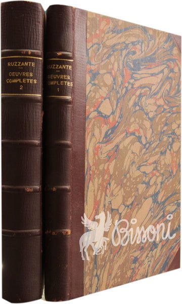 RUZZANTE (1502-1542) TOME PREMIER ET SECOND