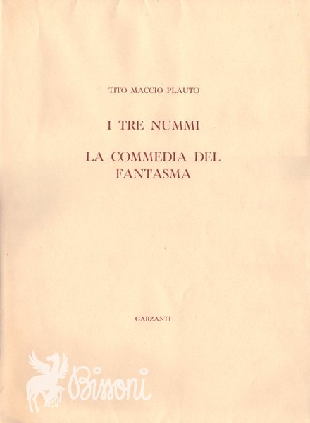 I TRE NUMMI - LA COMMEDIA DEL FANTASMA