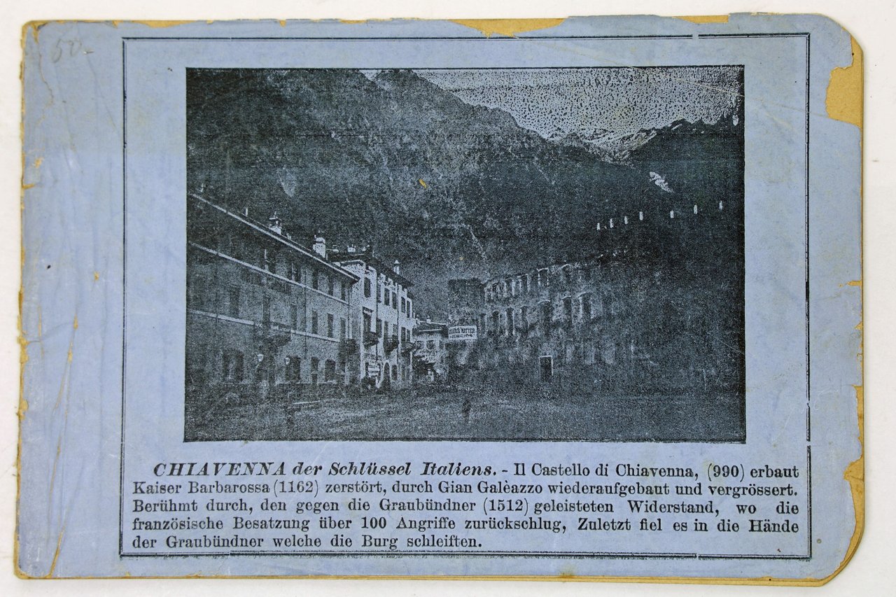 CHIAVENNA Der Schlüssel Italiens