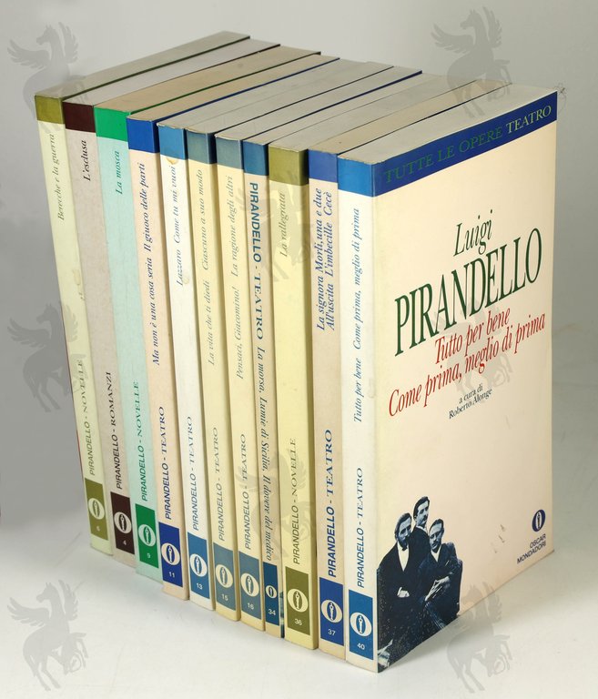 LUIGI PIRANDELLO - BLOCCO DI 11 VOLUMETTI OPERE VARIE | Immagine Gallery 12