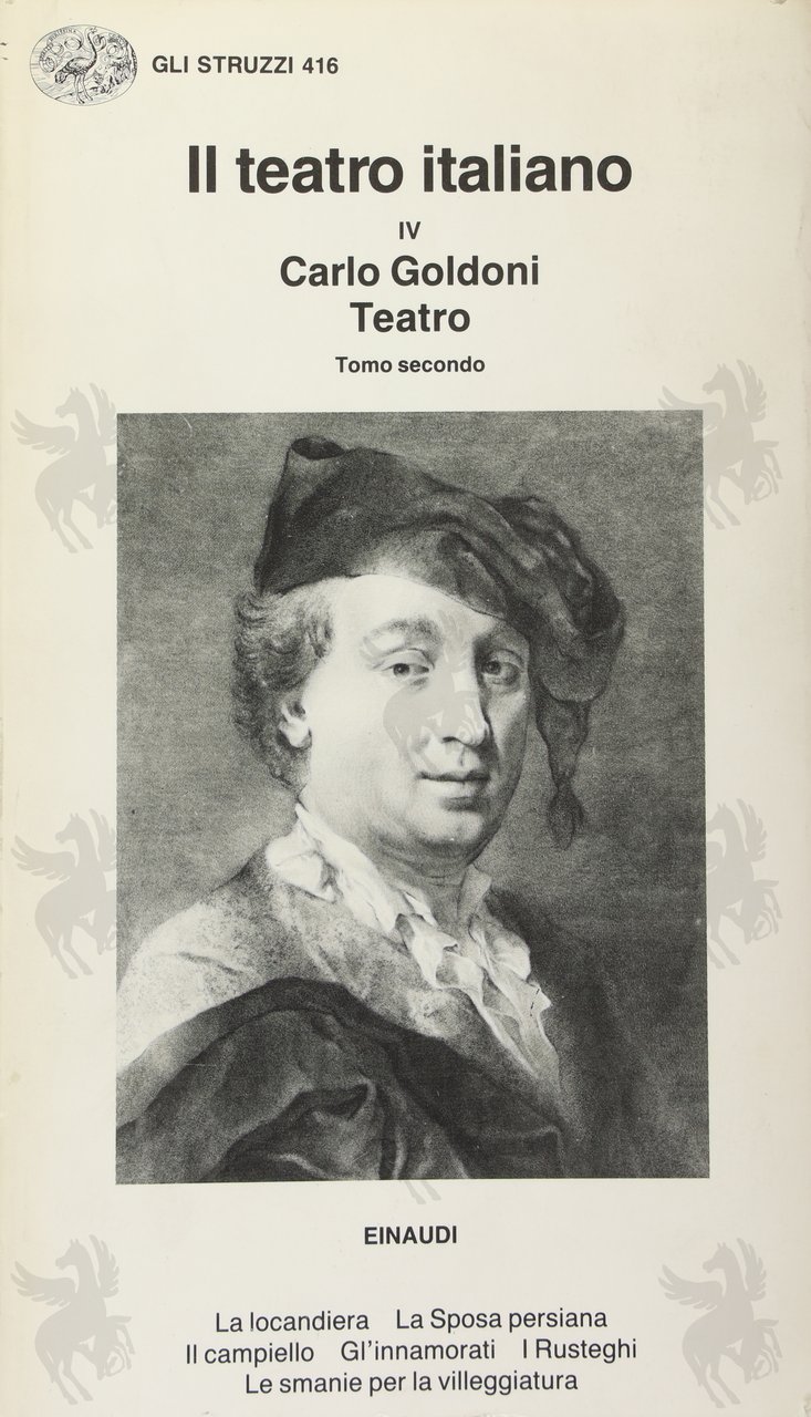 TEATRO ITALIANO VOL.4 CARLO GOLDONI TEATRO TOMO 2
