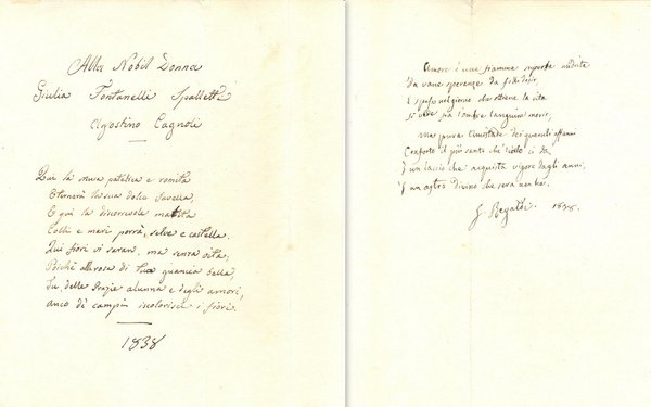 Giuseppe Regaldi (Varallo 1809 - Bologna 1883). Letterato, poeta universitario …