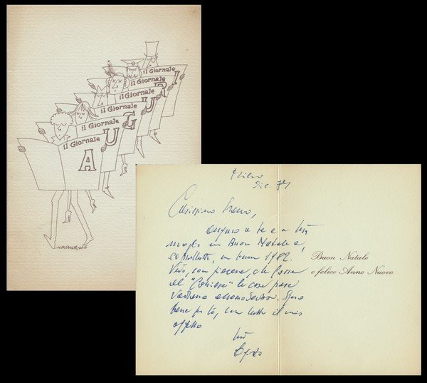 Egidio Bonfante. (Treviso, 1922 – Treviso, 2004). Giornalista, pittore e …