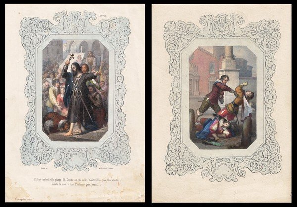 Roberto Focosi. (Milano, 1806 - 1862). Disegnatore e litografo milanese. …