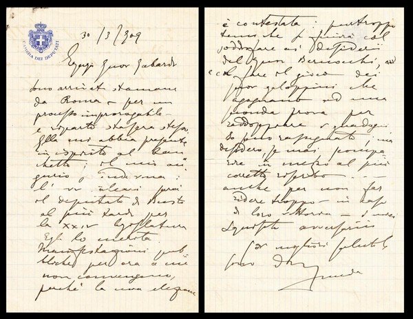 Filippo Meda. (Milano, 1869 – 1939). Politico, giornalista e banchiere …