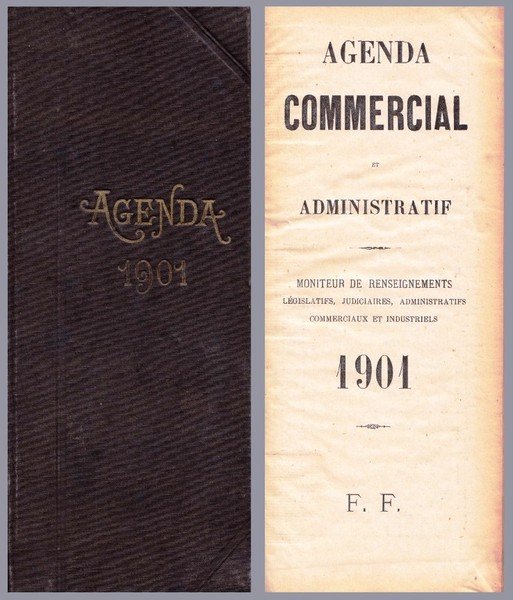 *Agenda Commercial et administratif 1901.