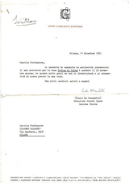 Paolo De Benedetti. (Asti, 1927). Teologo e biblista italiano, docente di scienze religiose. Comunicazione firmata.