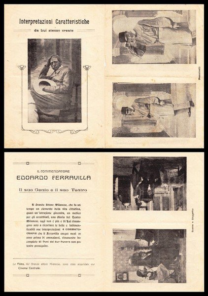 Il Commendatore Edoardo Ferravilla. Il suo Genio e il suo …