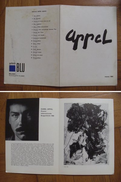 Guida elenco delle opere KAREL APPEL 1961 - Galleria Blu …