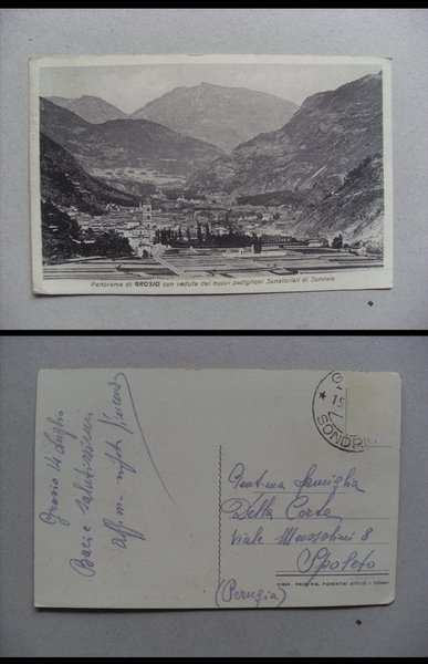 Cartolina scritta e firmata Nino Salvaneschi spedita a Ottavio Profeta …