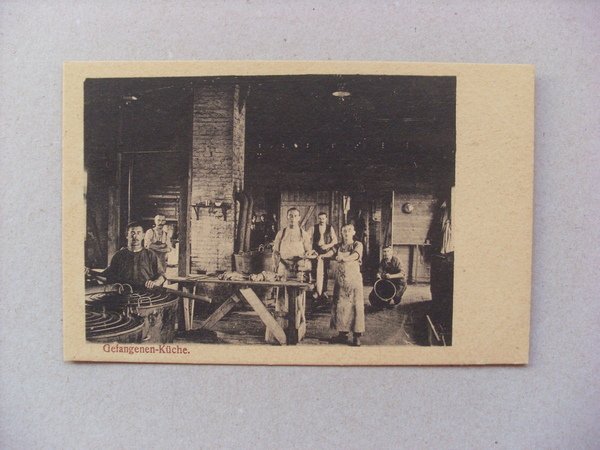 Cartolina Austria - Prima Guerra Mondiale. Gefangenen - Kuche