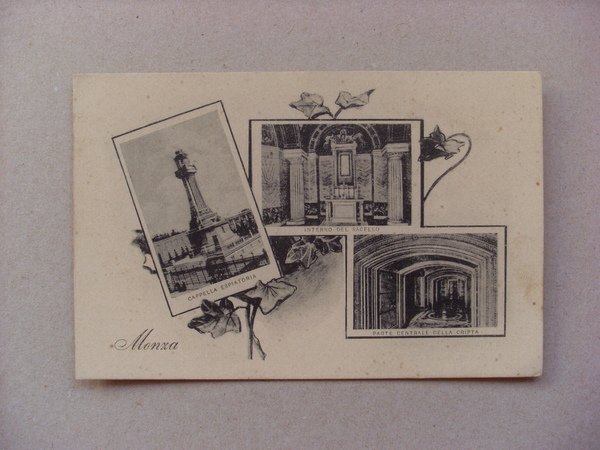 Cartolina MONZA Ed. Cartoleria Volpati. Anni´20