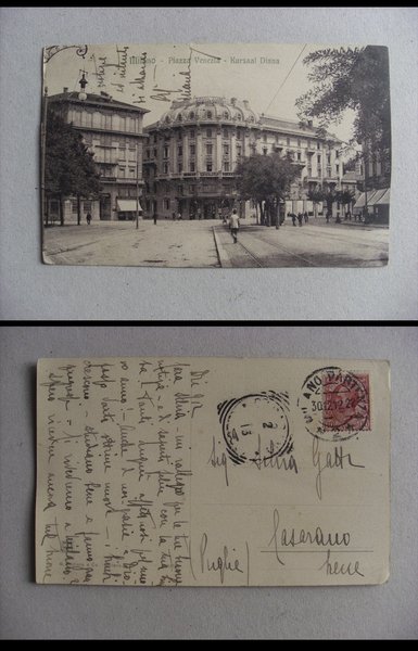 Cartolina / postcard MILANO - Piazza Venezia - Kursaal Diana …