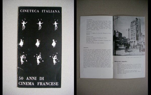 Depliant Mostra "Cineteca Italiana - 50 anni di Cinema Francese" …