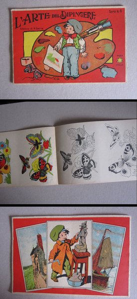 Album da colorare "L'arte del dipingere - Serie n.4" MARCA …