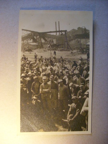 Foto prigionieri austriaci in campo di concentramento Prima Guerra Mondiale
